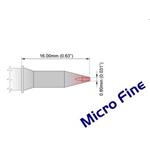 Sekáčik 30° 0.8mm (0.031") nové - 420°C - 475°C - M8CH008