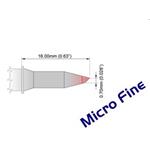 Skosenie 0.7mm (0.028") nové - 325°C - 358°C - M6BV007