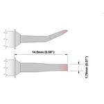 Kliešťový pár - Sekáčik dlhý dosah 1.78mm (0.07") nový - 420°C - 475°C - M80TZ018